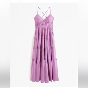 Abercrombie & Fitch Flowy Tiered Dress